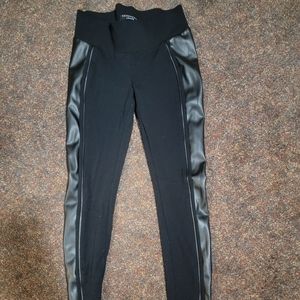Black Leather Legging, Size Medium, Boom Boom Jeans